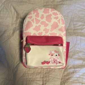 Strawberry cow backpack